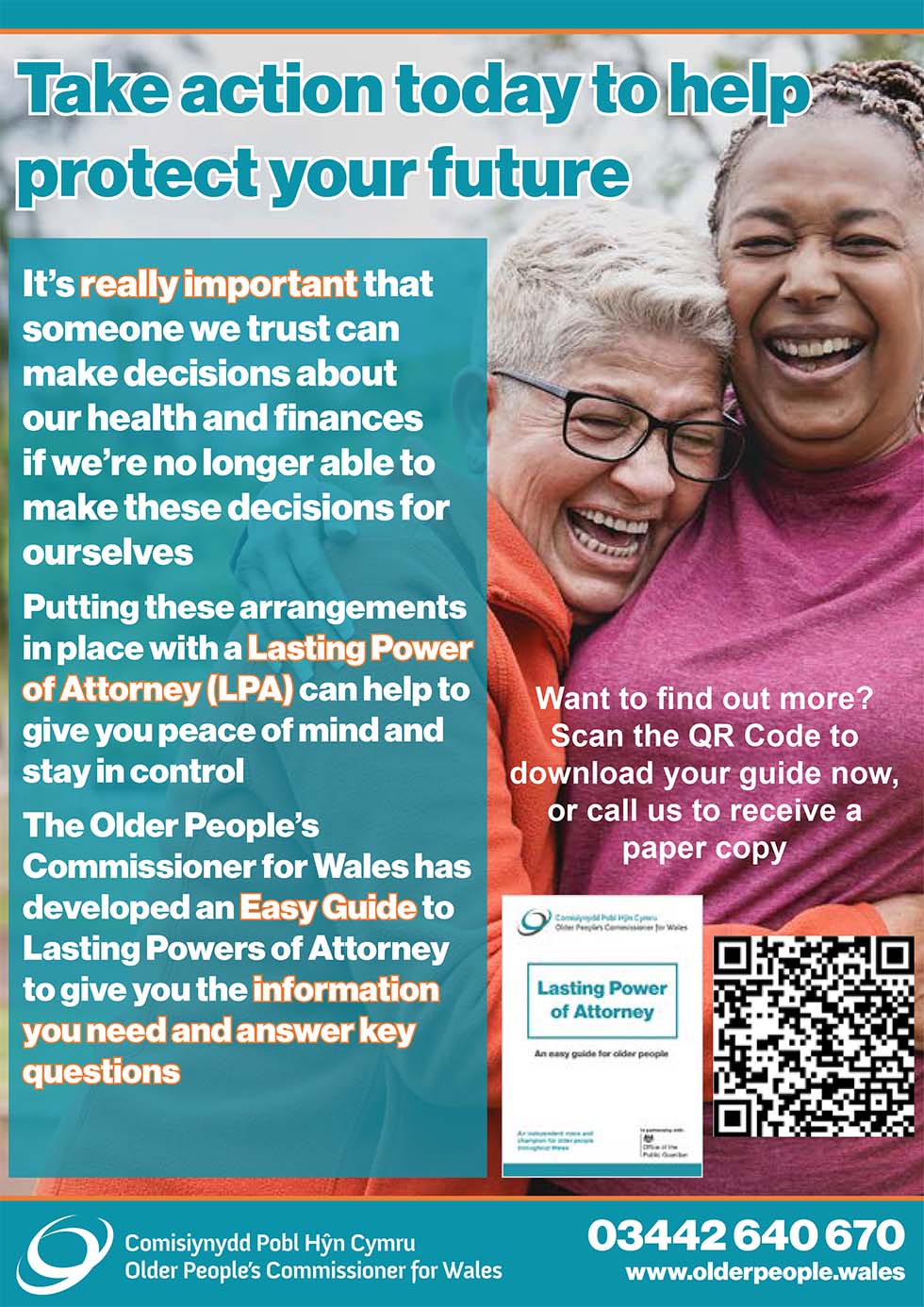 Easy guide to lasting power of attorney poster